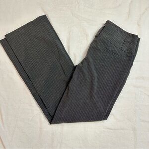 Tracy Evans Limited Juniors Gray Pinstripe Dress Pants